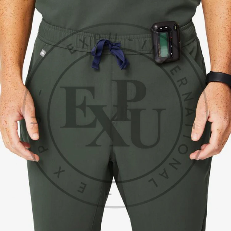 Униформа Больничная медицинская черная для мужчин и женщин костюм медсестер штаны топы