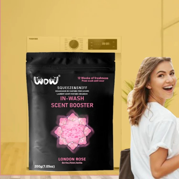 WOW detergent laundry perfume  fragrance beads 2 in 1  scent booster