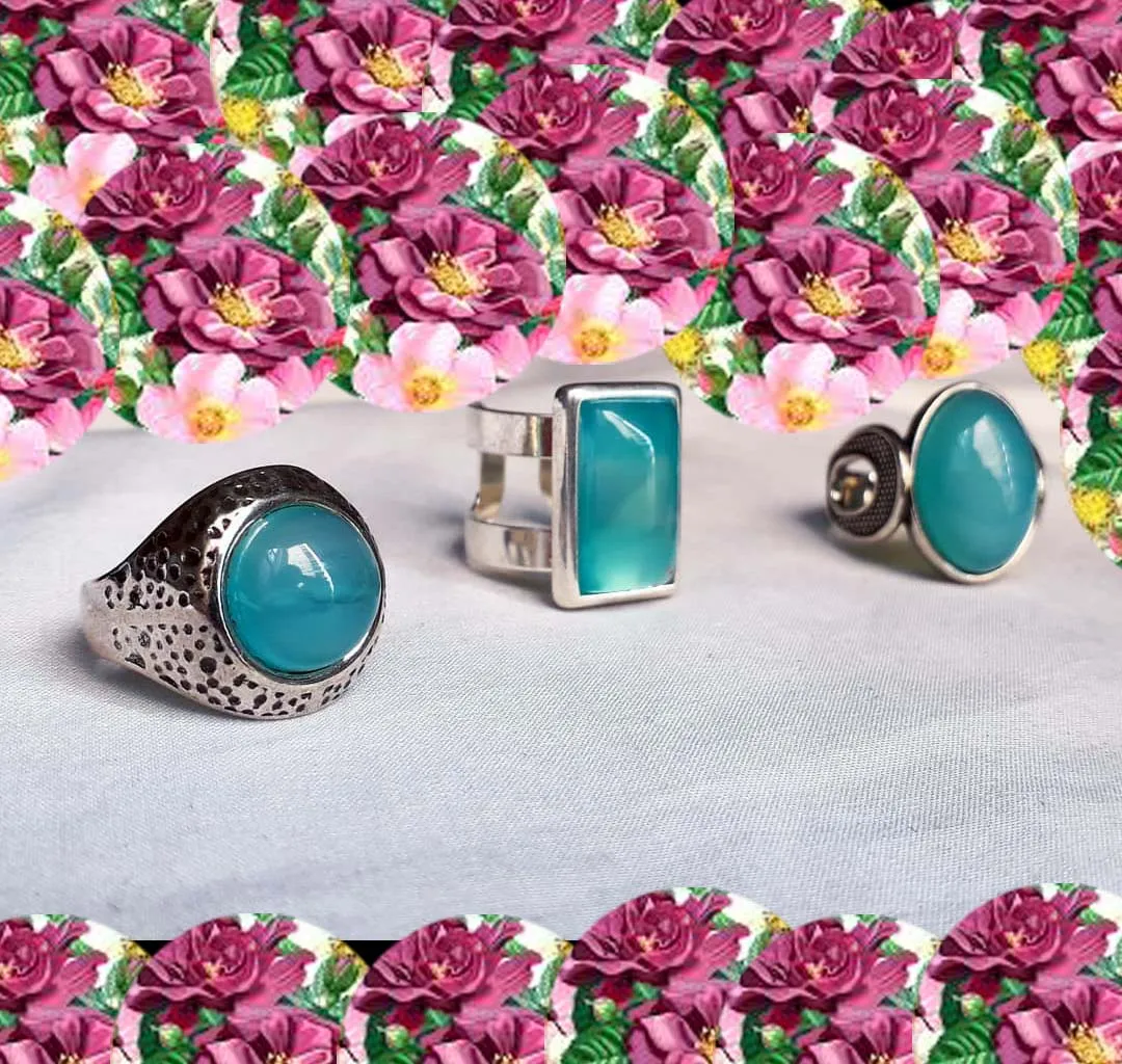 925 Серебряное кольцо из натурального кварца