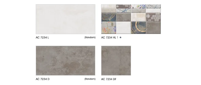 Exterior Elevation Ceramic Wall tiles Matt finish 30*60 cm Light Decor Dark combination 9 mm thickness 3D effect Made in India