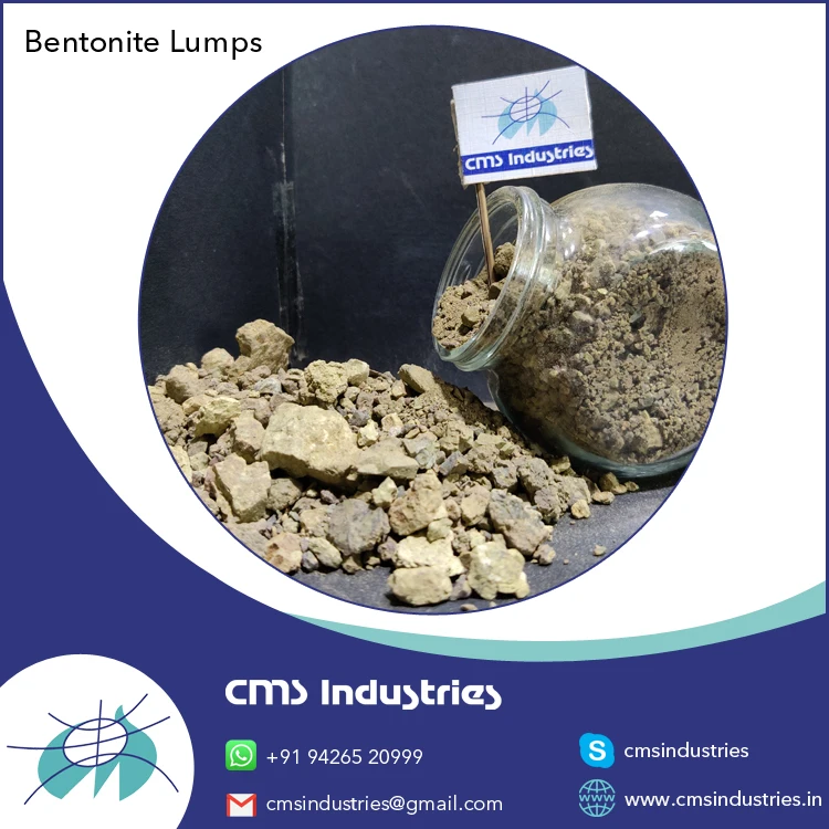 Fair Rate API 13A Section 9 Oil Drilling Bentonite Lumps