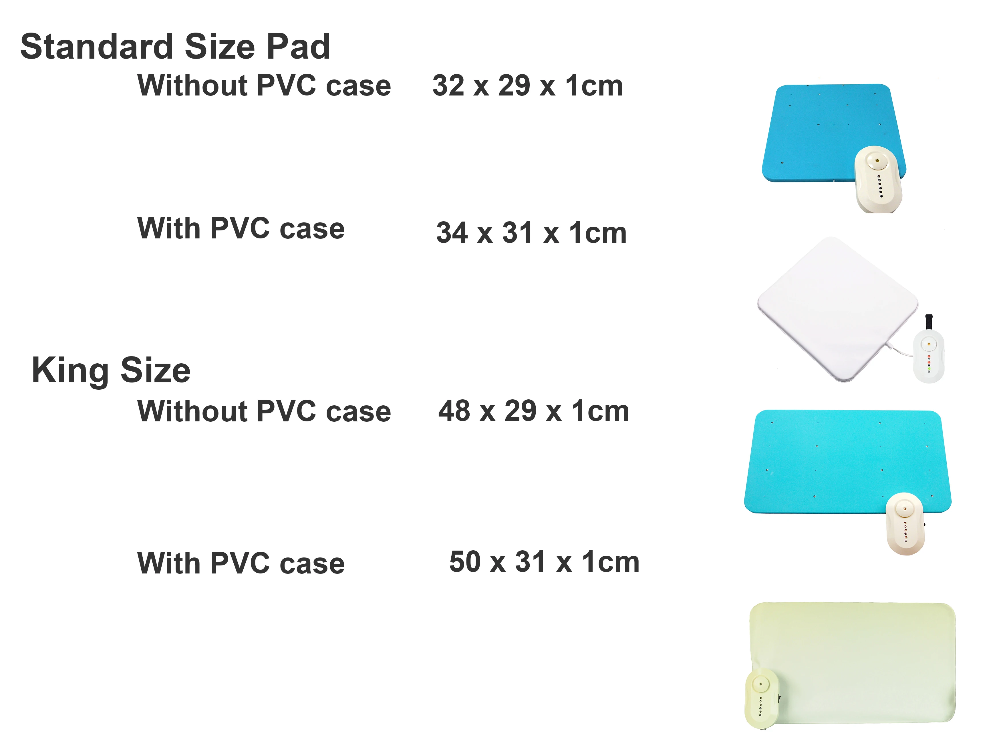 Pad Size Ranges