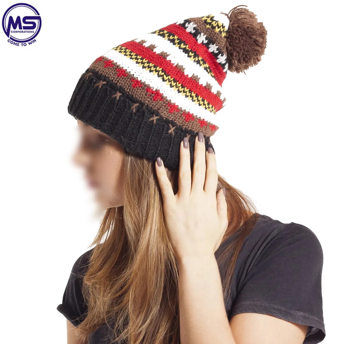 Knits Manufacturers Wholesale Premium Quality Acrylic Knitted Hats ,many colors Fisherman Beanie Cap