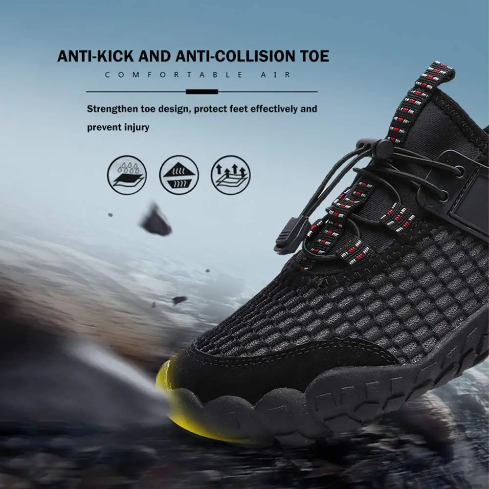 Изготовленный на заказ мужские быстрое высыхание водонепроницаемого материала; Водонепроницаемая Обувь