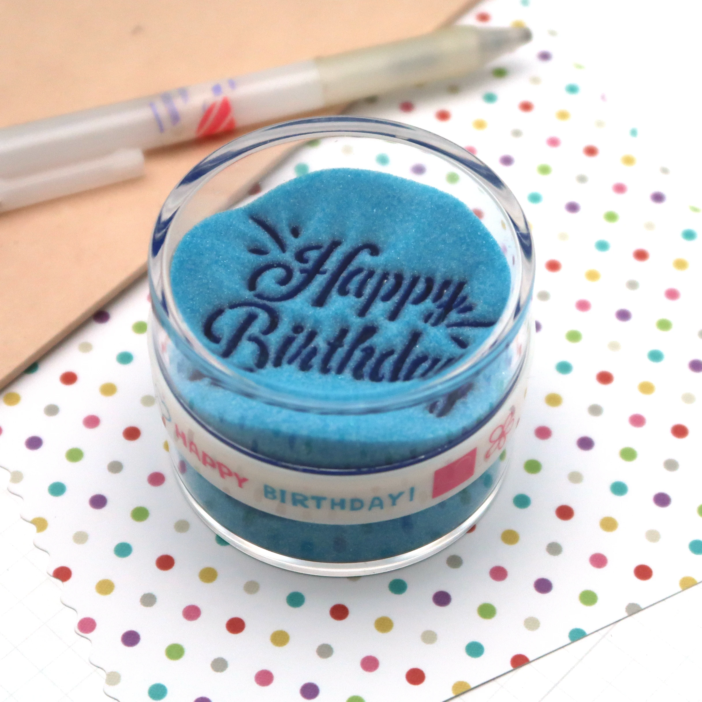 Acrylic sand paperweight Birthday souvenir gift
