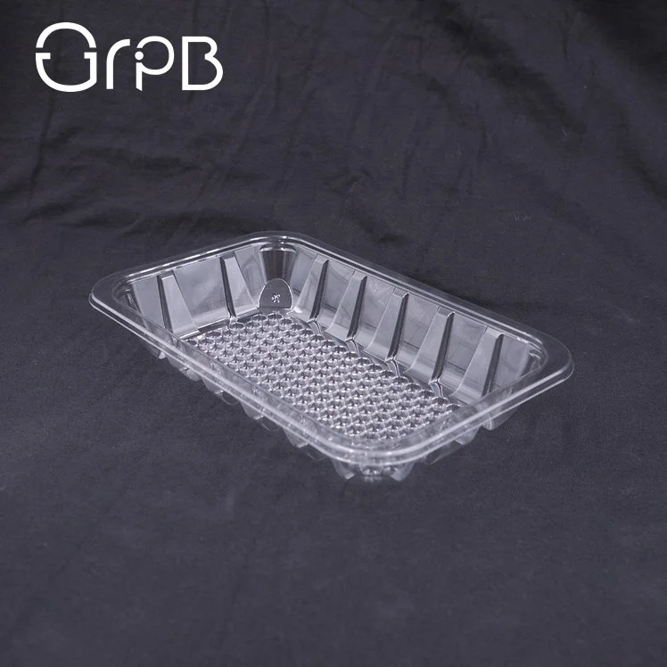 
Food grade pp plastic tray eco friendly meat packaging 