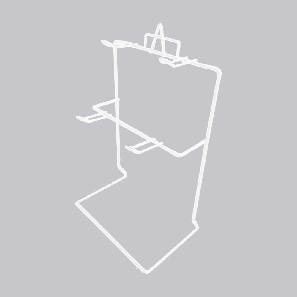 Tabletop wire 4 peg counter display rack