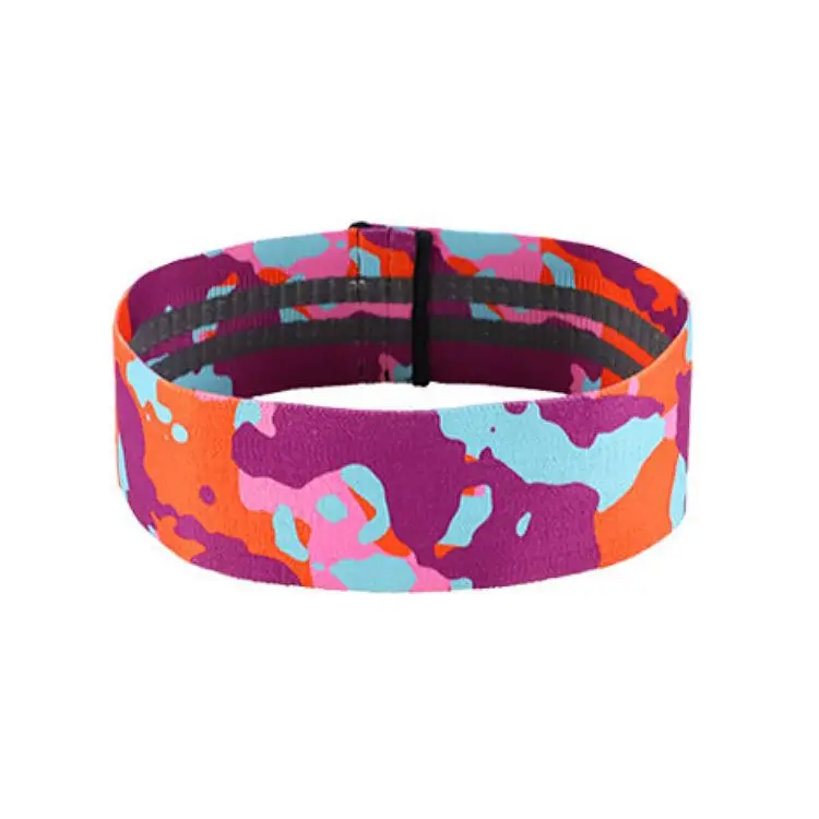 
Low MOQ Custom Logo Resistance Workout Cotton Elastic Fitness Exercise High Quality Fabric Hip Circle Resistance Band 