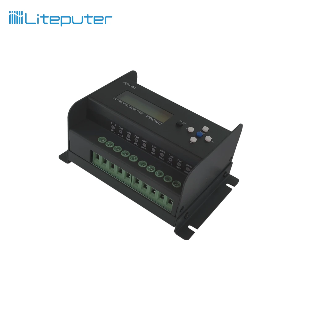 8 каналов DMX на rca-аналоговый аудио декодер