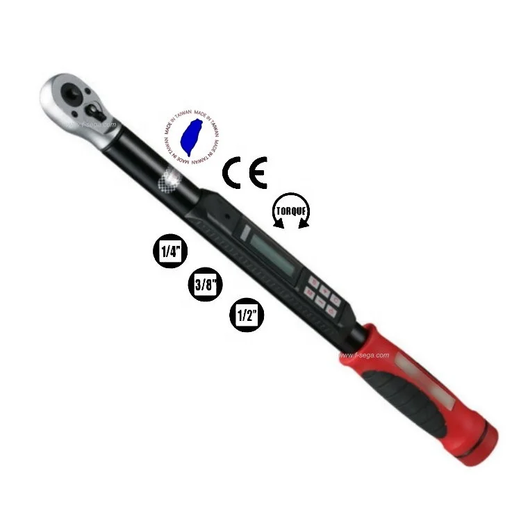 High Accuracy Torque Tools Digital Angle Torque Wrench with 3Nm - 350Nm