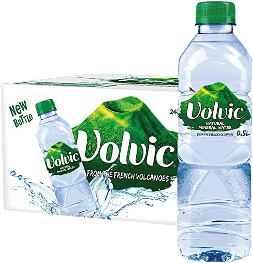 100% чистая минеральная вода Volvic (6x500 мл)