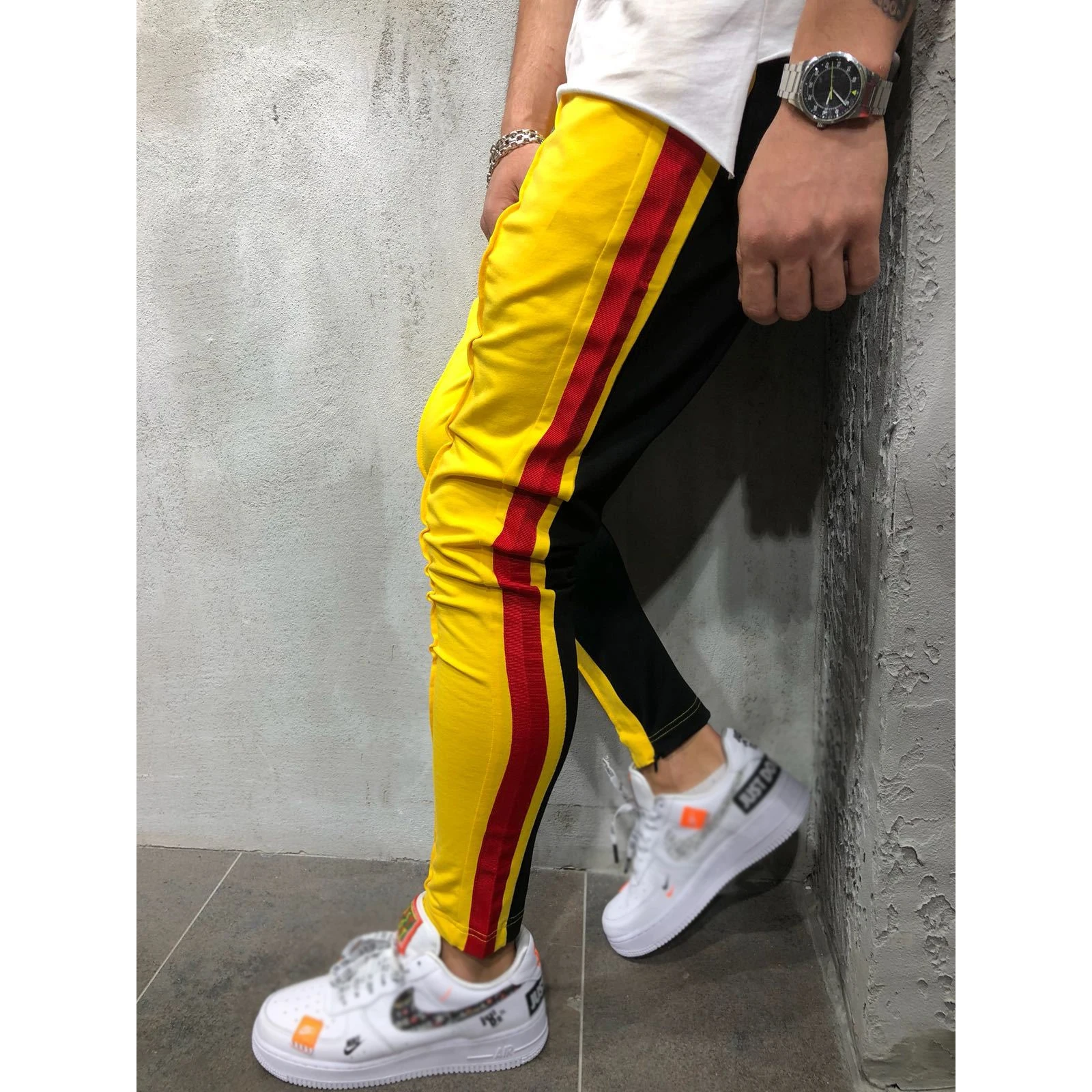 Тренировочные спортивные брюки в стиле хип-хоп флисовые с сублимационной панелью