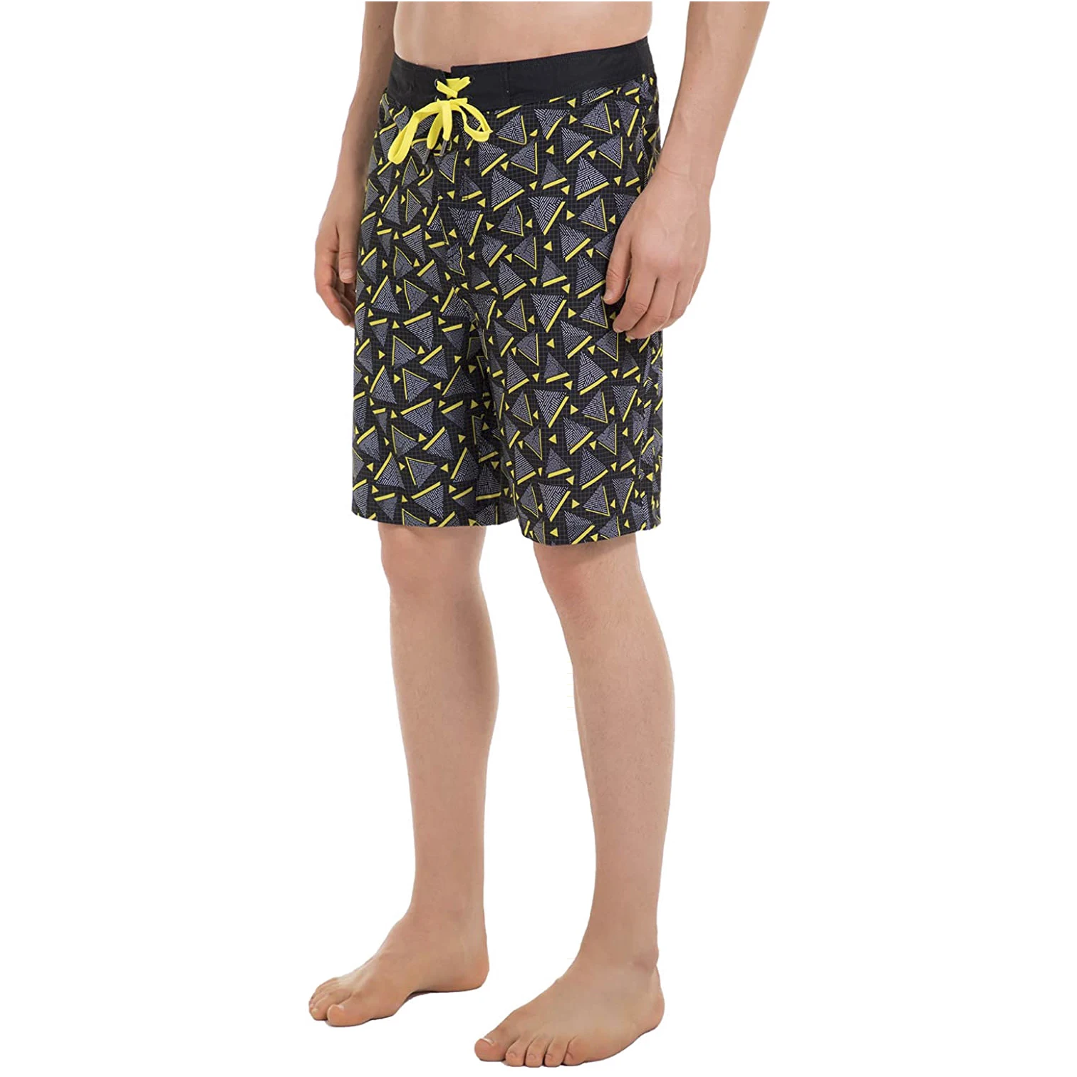  Мужские пляжные шорты водостойкие эластичные для плавания с карманами серфинга