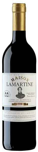 
Red French WIne Bordeaux AOC Maison Lamartine 