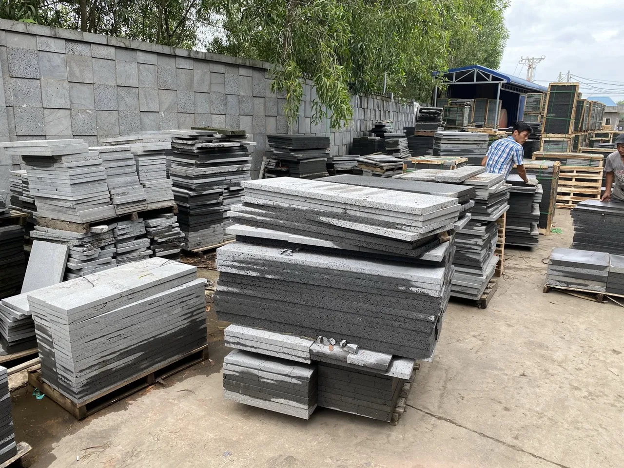 Cut-To-Size Lava Stone -Building materials ELA Stone Hotel Home decoration resort villa Lava Stone -Module 3d01 from Vietnam