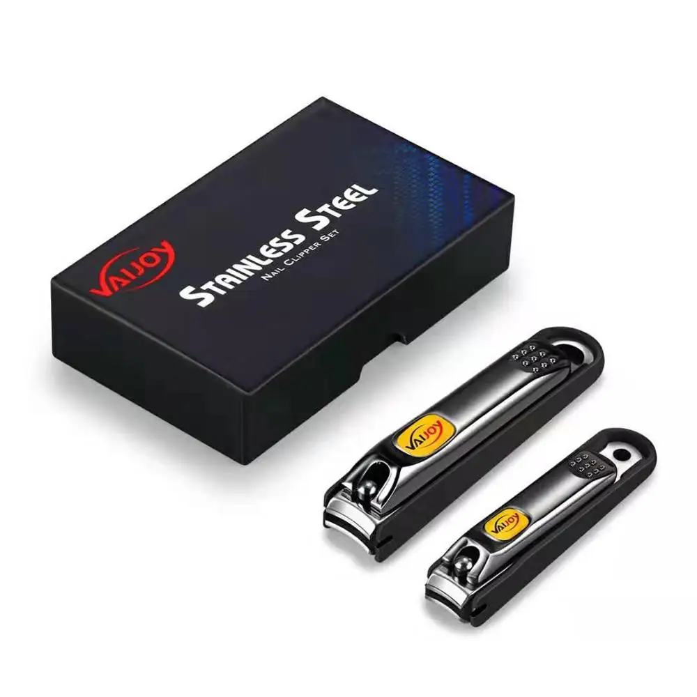 japanese stainless steel finger nail clipper and toe nail clipper cutter with catcher