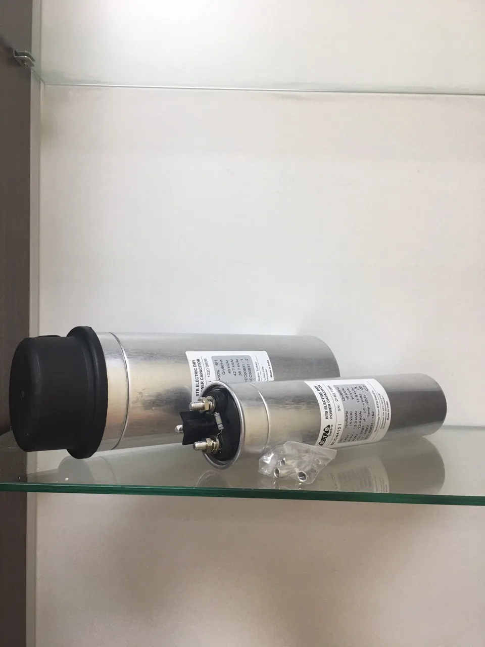 Power FACTOR CORRECTION  capacitor 50 Kvar 440V 50Hz 3 Phases  ROUND type  Made In TURKEY