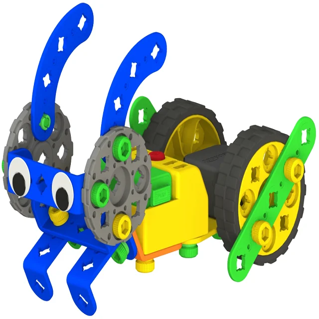 Korean DIY stem toy for education UARO BASIC + safe and easy toy robot for children to build