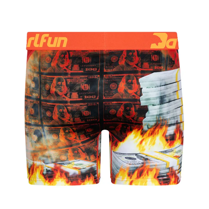 Best Quality Four-way stretch Polyester Custom Boxer Shorts Mens Underwear Boxers Briefs
