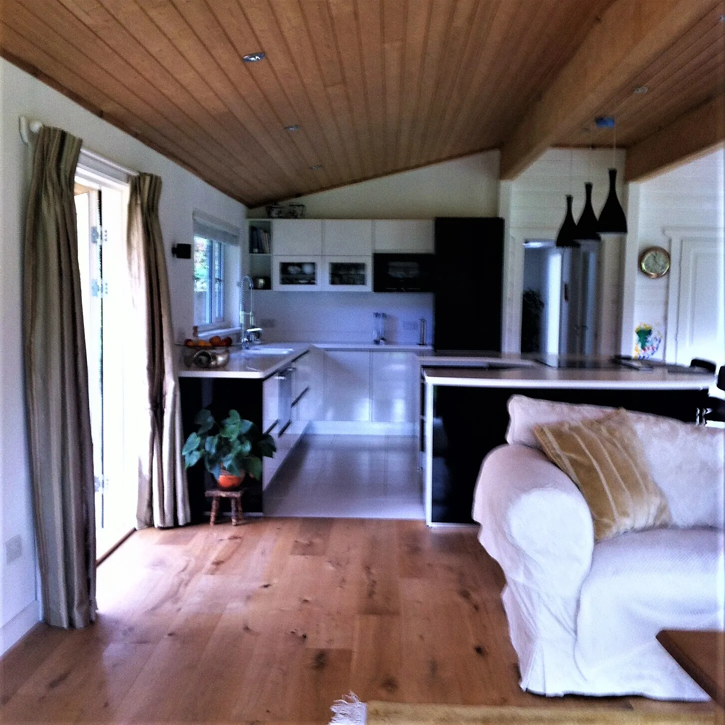 log house twin unit 6,8x20 m energy efficient hybrid log wall individual architecture