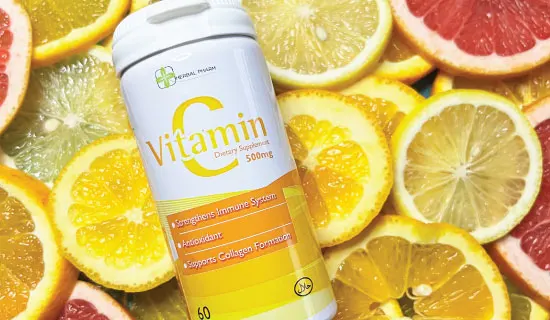 Halal Certified Singapore Manufacturer Low MOQ Hot Selling Daily Healthcare Supplement 500mg Vitamin C Supplement 60 Capsules