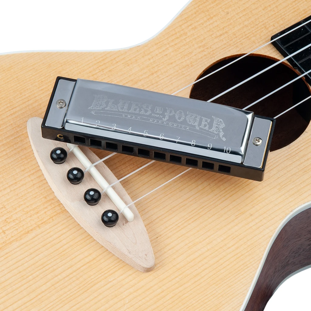 Гармоника NAOMI SWAN для взрослых гармоника с 10 отверстиями начинающих и детей коробкой переноски стандартный подарок