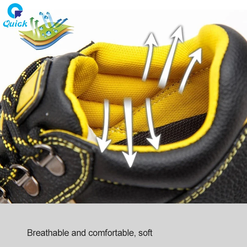 Hot Selling Waterproof Rubber Industrial Steel Toe Men Women  Work Brand Welding Construction Engineering Boots Safety Shoes