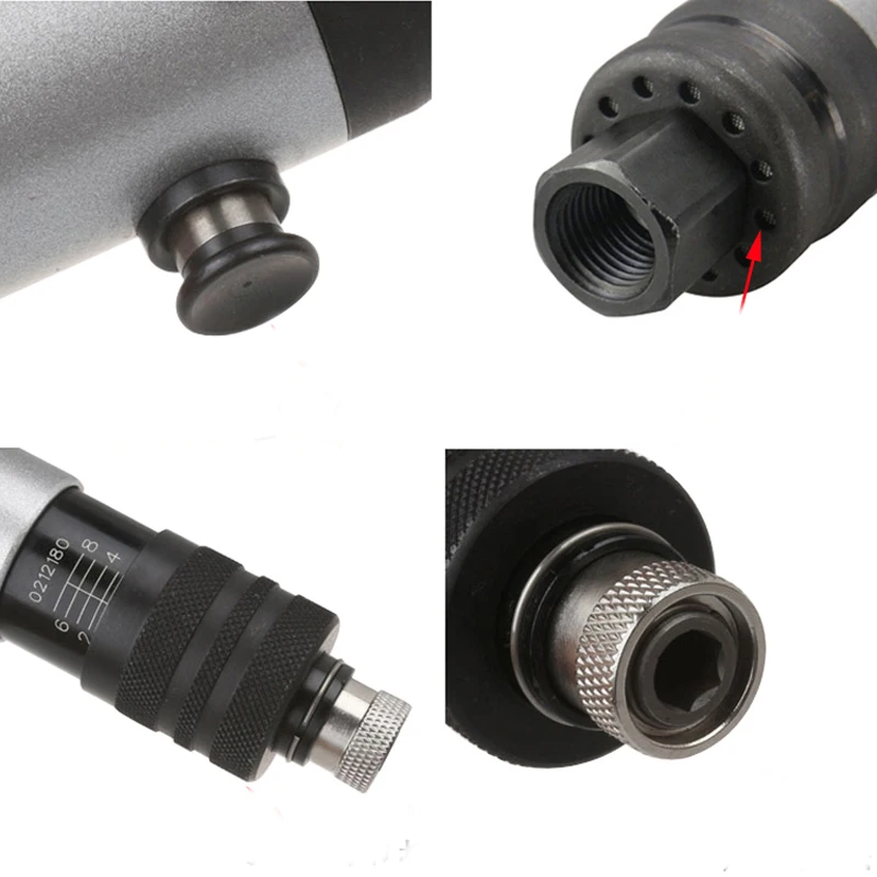 Industrial Pneumatic Screwdriver Spring-loaded Quick Release Chuck STRAIGHT AIR SCREWDRIVER  WITH TORQUE CONTROL Sandwich Panel