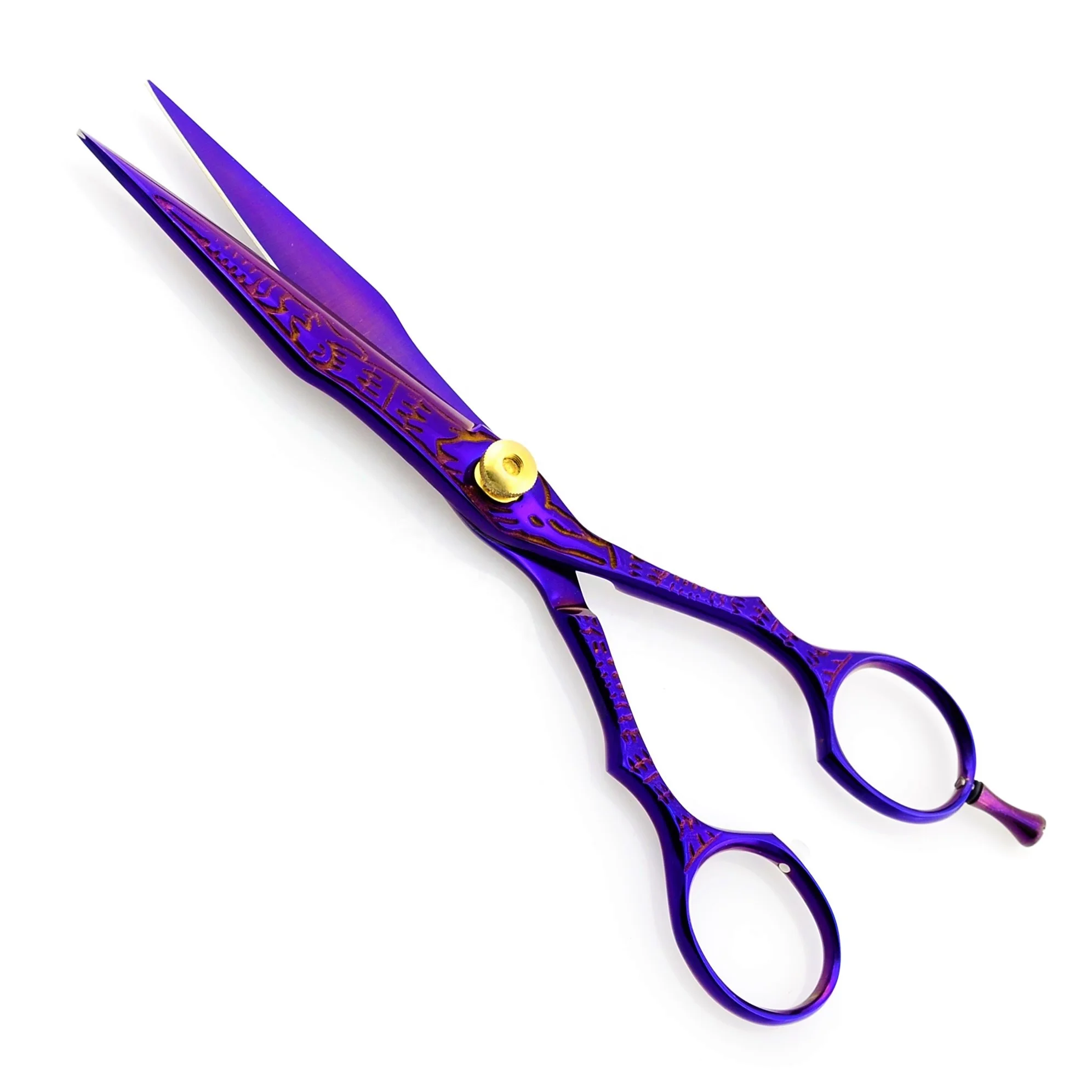 Dog Grooming Scissors Dog Grooming Shears Sharp Cutting Comfortable Grooming Shears Dogs and Cats Straight blades Multi Plasma