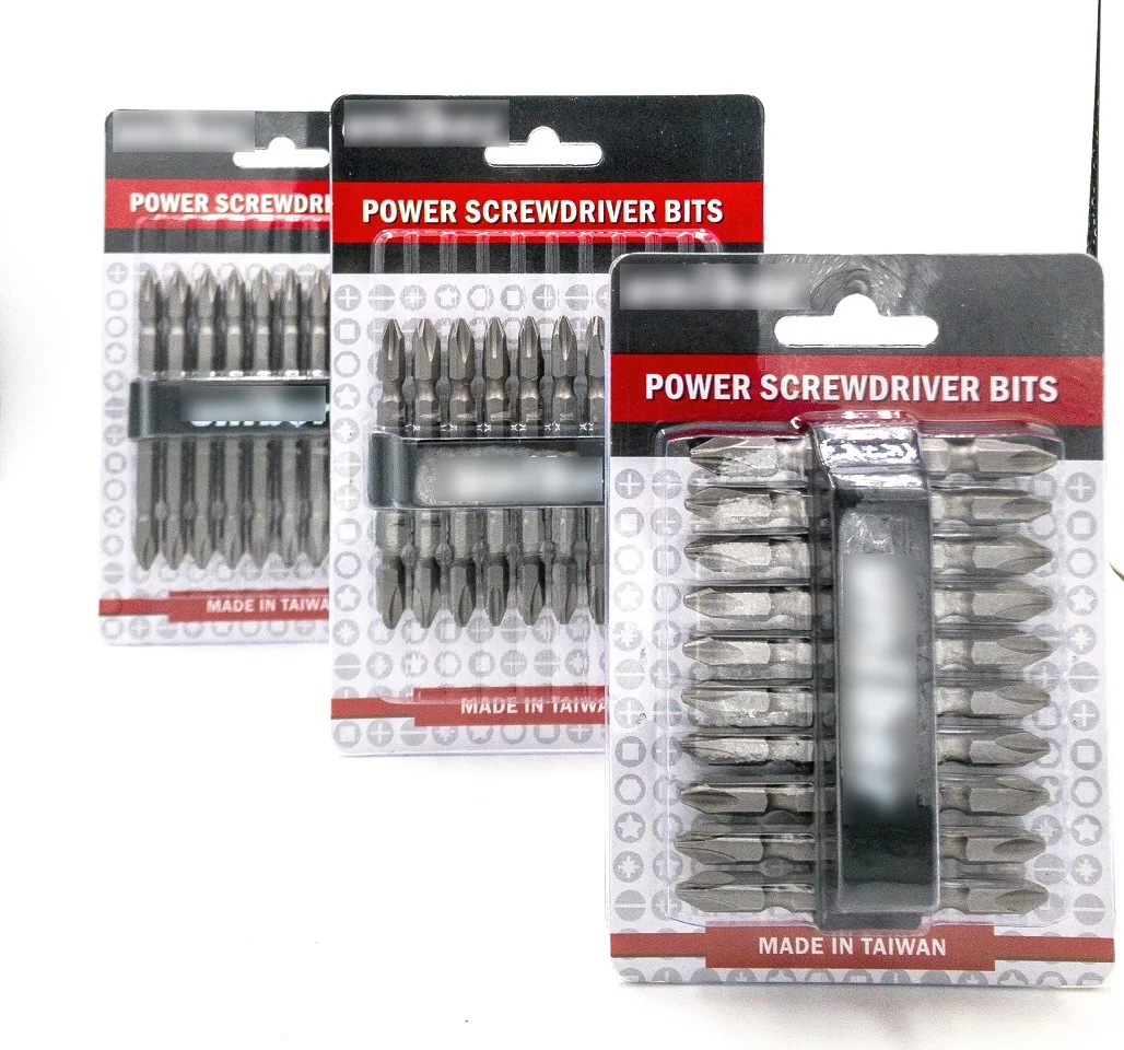 Taiwan Made High Quality Anti Slip S2 Ph Phillips Screwdriver Power Bit Double Ended 90mm