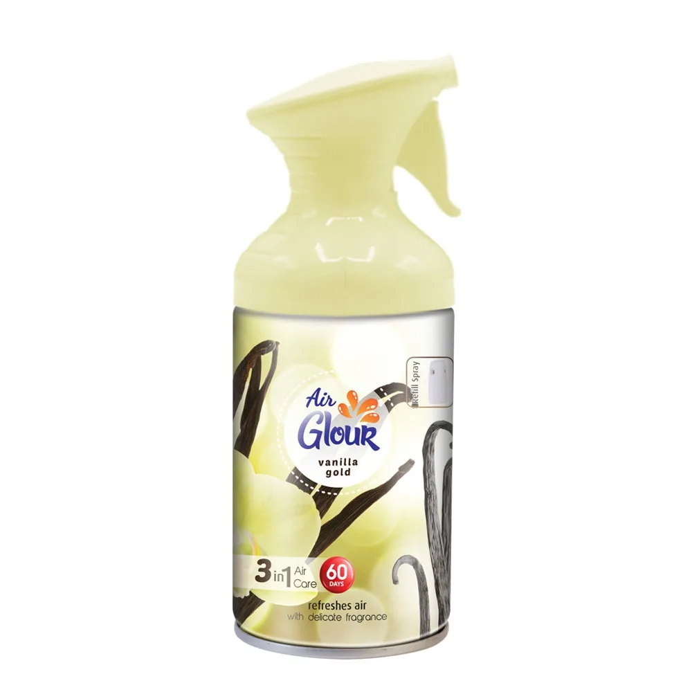 Cool Citrus Refill Spray Air Freshener 250 ML Special Design with Trigger 3 in 1 60 Days  Private Label Available Made in Turkey