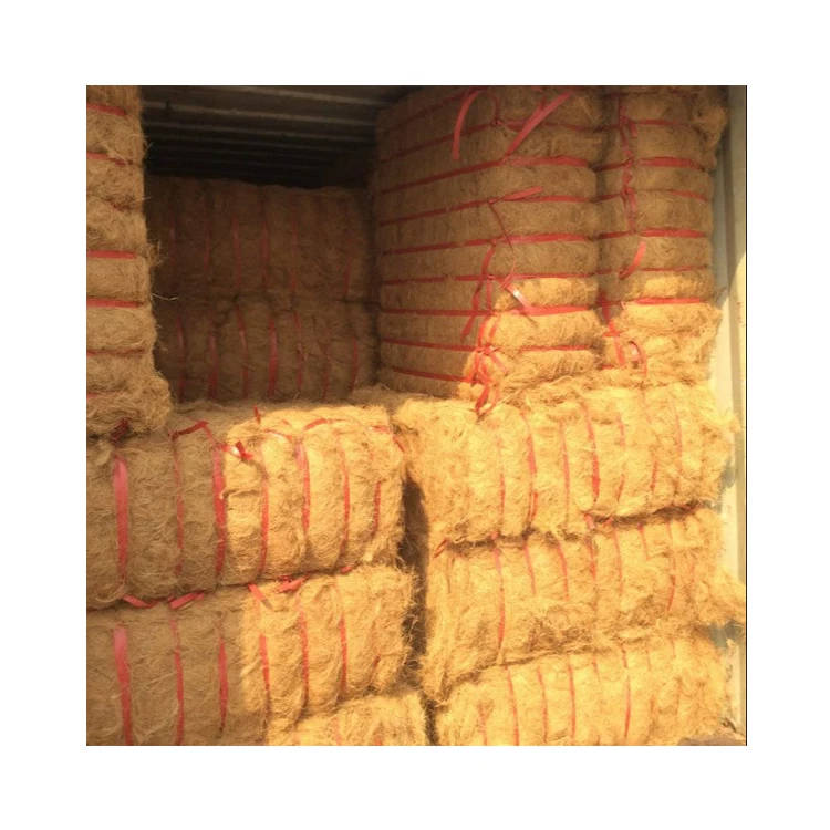 Premium Quality 2024 Export Coconut Coir Fiber 100% Natural Coconut Fiber For Mattress 20-22% Moisture Made In Viet Nam