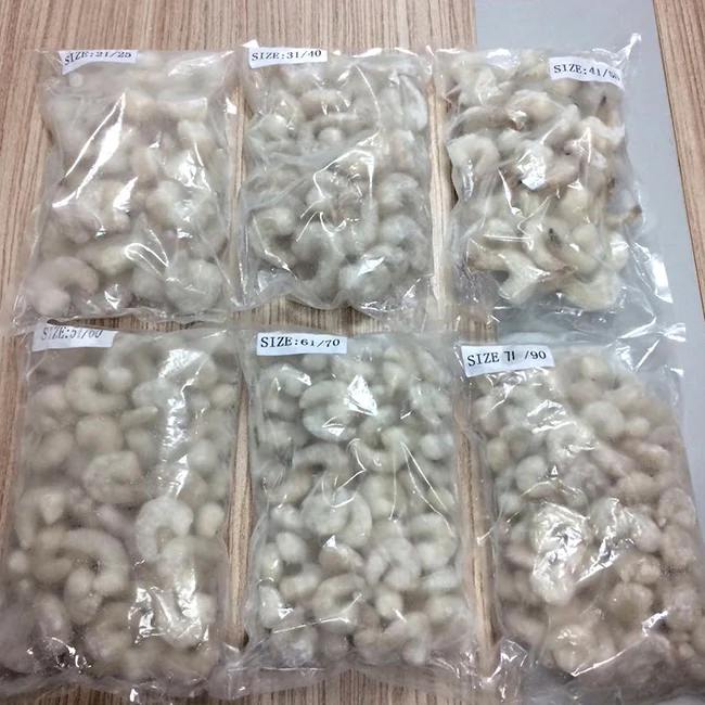 HOSO Frozen Vannamei Shrimp Fresh Seafood Prawns Peeled Shrimps Size 31-40