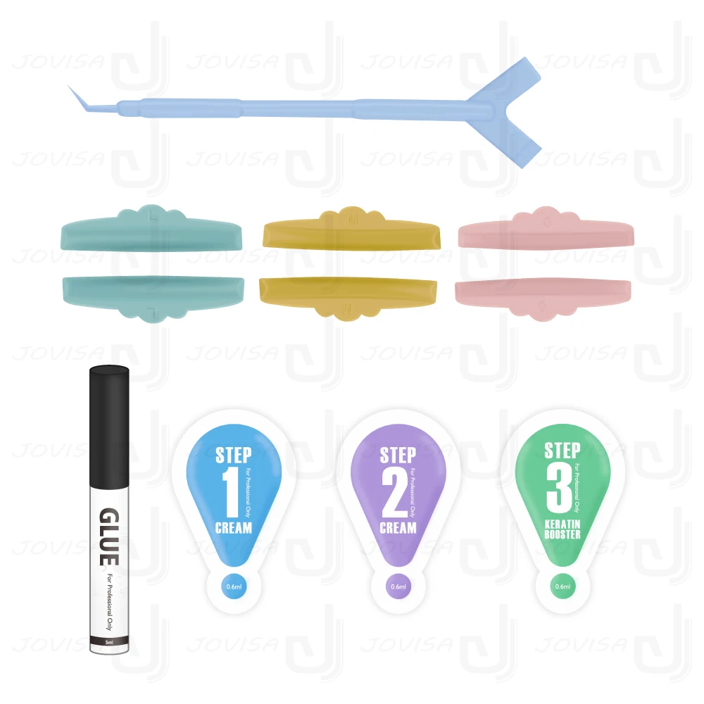 Private Label Eyelash Lift Perm Kit Long Lasting Lash Lift Glue