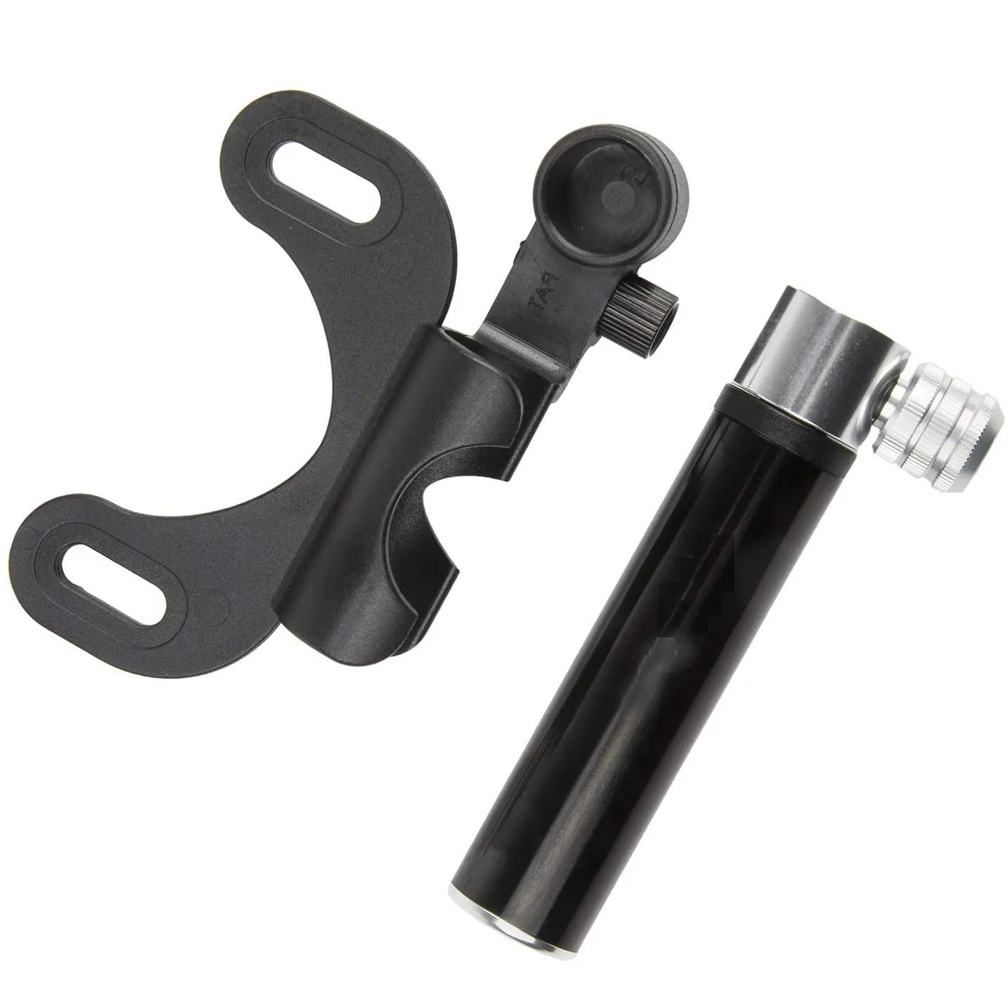 Мини портативный велосипедный насос воздушный алюминиевый ручной