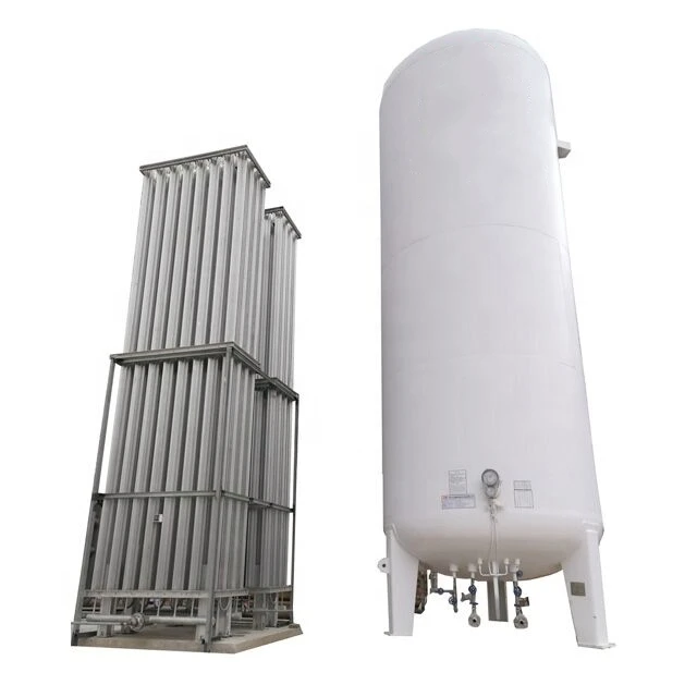 Hot sale 3m3 Liquid Oxygen Cryogenic Tank for Water Wastewater Treating Glass Pulp Paper Filling Station