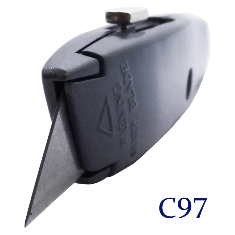 
Heavy duty zinc alloy auto retractable utility box cutter 