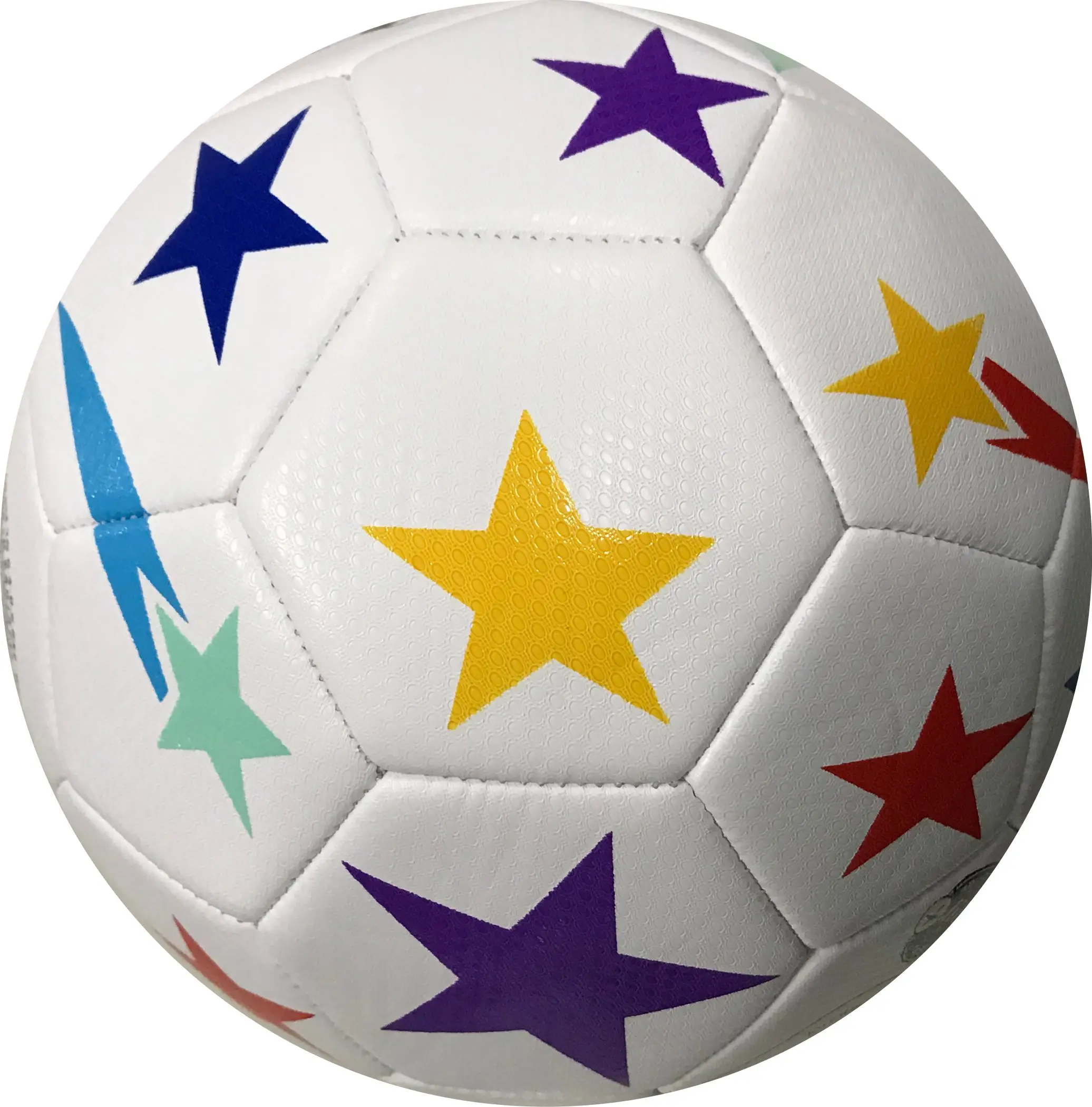 Fire Works High Quality Machine Sewn Training Soccer Ball with Customize Logo