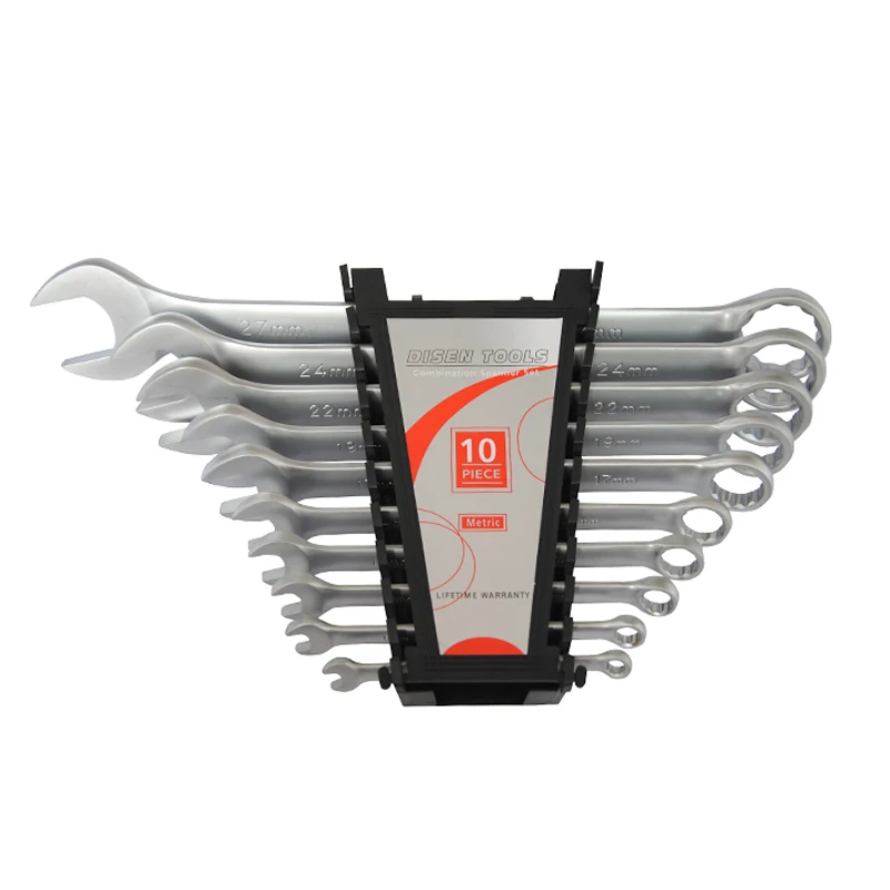 6-32mm 12 pcs one eye combination spanner wrench set