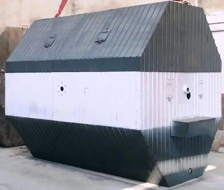 ISO approved plastic water tank or septic tank making Close flame rock and roll rotational moulding machine made by vishnu fabri