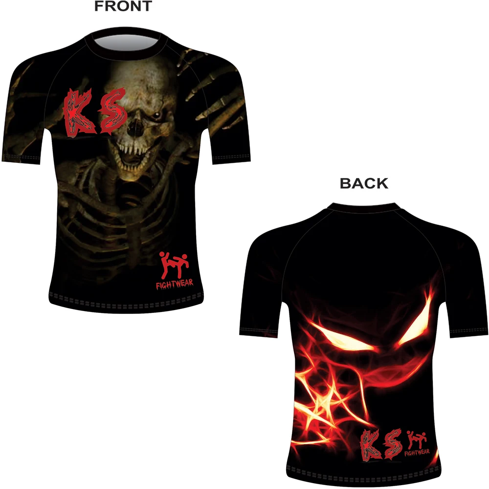 
custom sports long rash guard Factory Price Hottest Product 