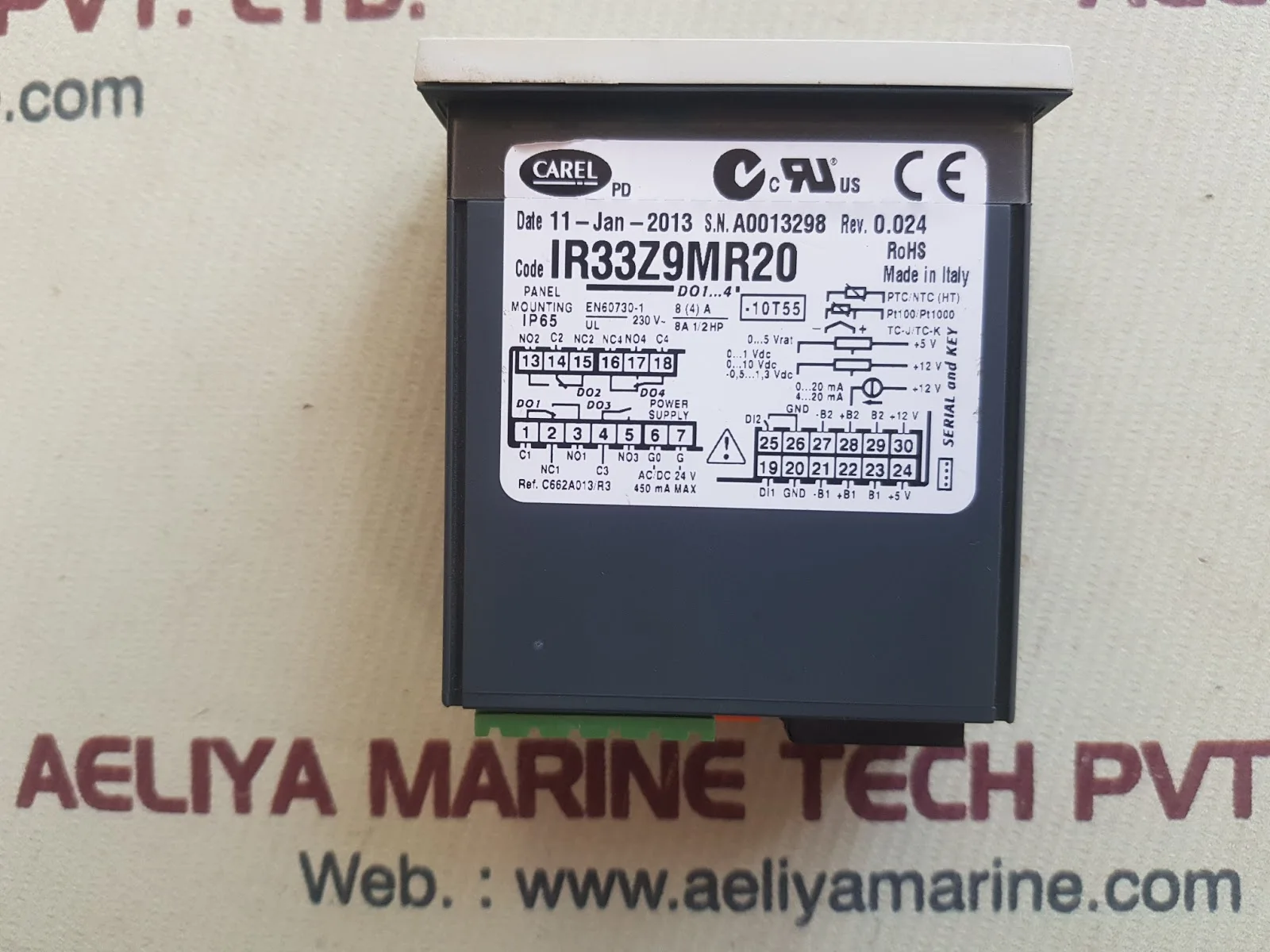 Ir33z9mr20 Process Controller