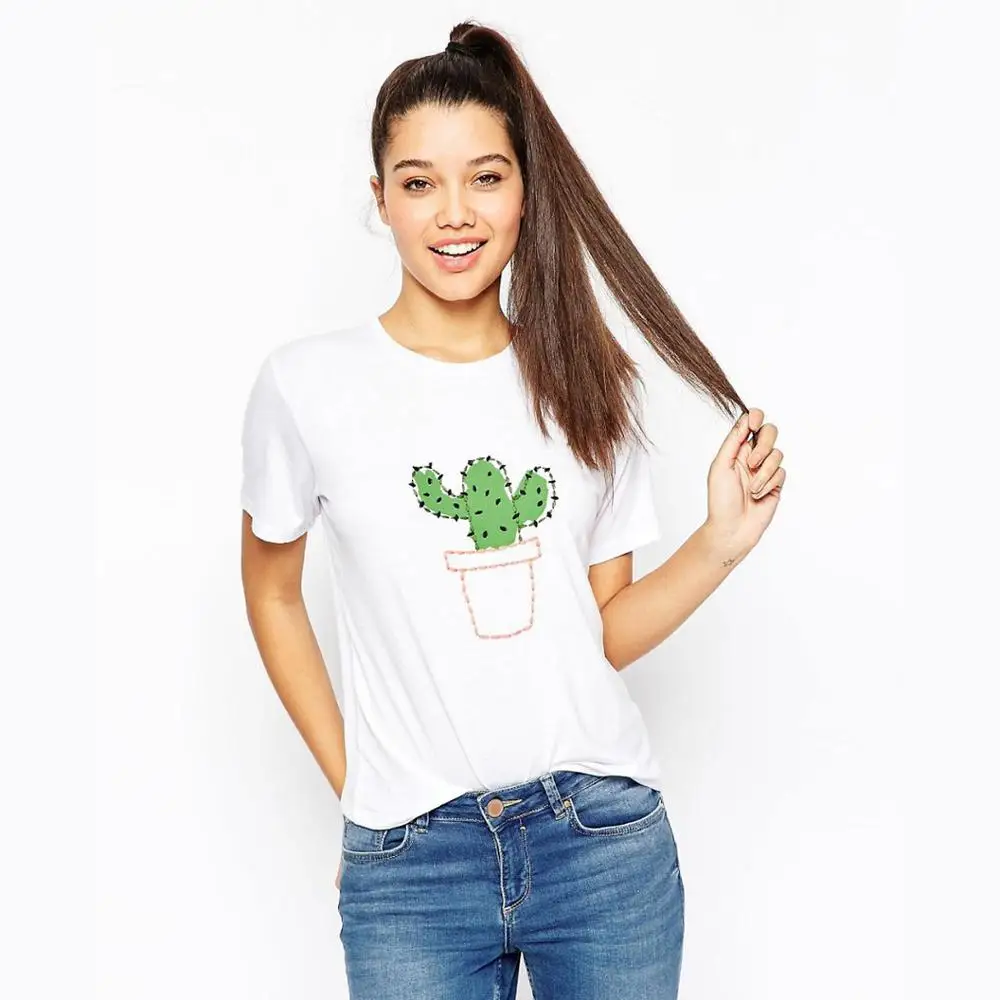 Tshirts Women HG66 Custom Logo Crop Top T Shirts Sexy Basic Short TShirts Female Club White