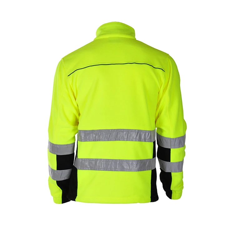 Новое поступление 2021 года сезон дождя водонепроницаемая Мужская куртка светоотражающие полосы рабочая Рабочая одежда куртки Hi Vis