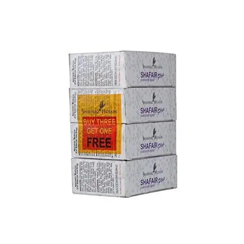 Shahnaz Husain Shafair Ayurvedic Fairness Soap 100 g Pack of 4