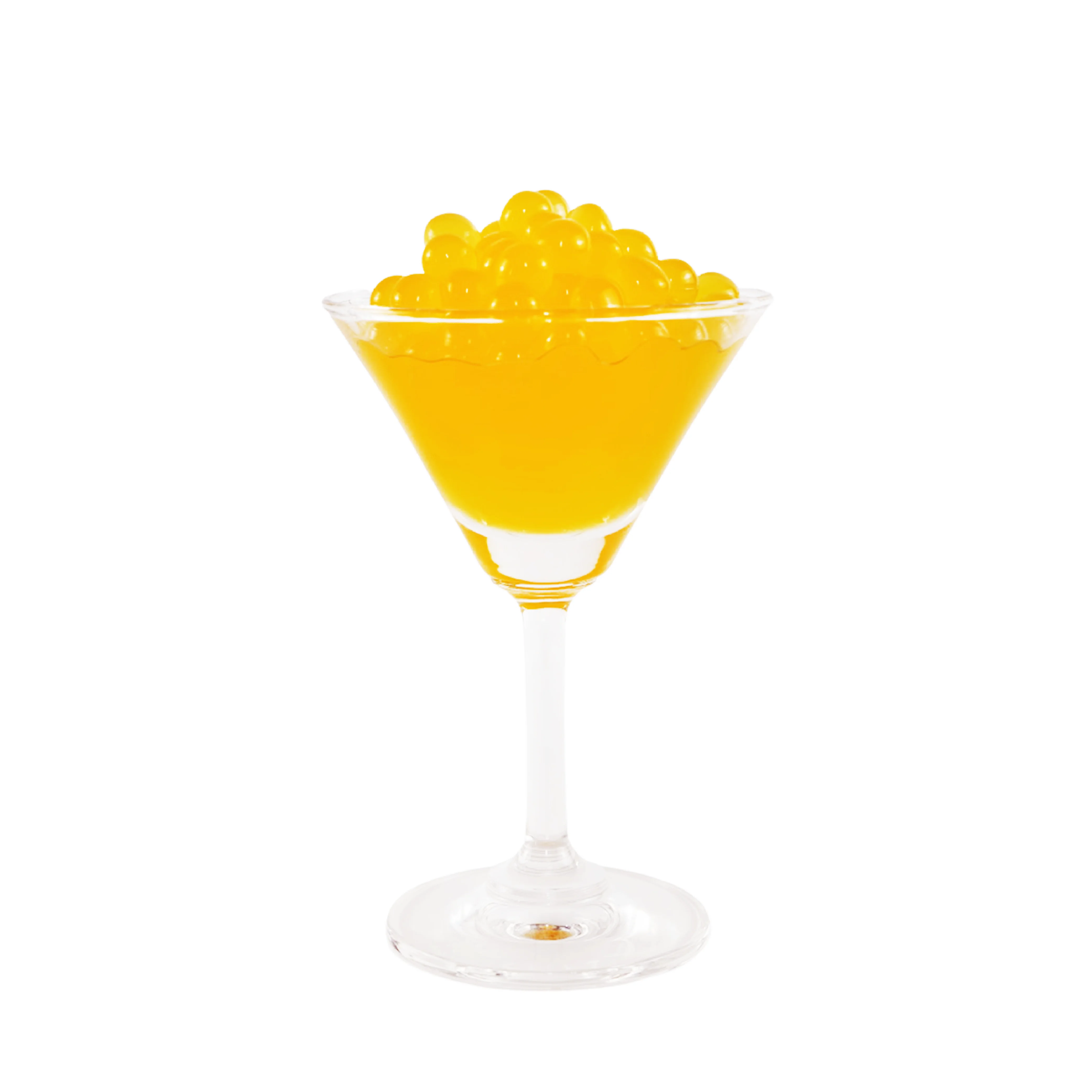 Не нужно кипятить манго жемчуг boba хрустальный шар konjac для холодного напитка молочный чай десерт