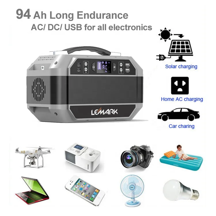 94-V0 Fire Prevention 4.3 kg Lemark K55 350W Power Generator 93.6AH for camping/fish/travel