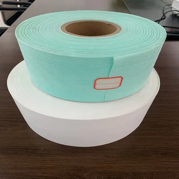 Детские подгузники сырье зеленый/белый/синий эластичный