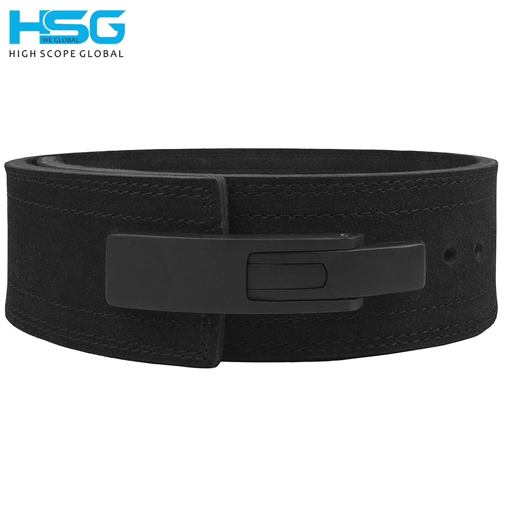Gym Training Weightlifting Belts 10mm Leather Powerlifting Belt Lever 13mm Weight Lifting Belts