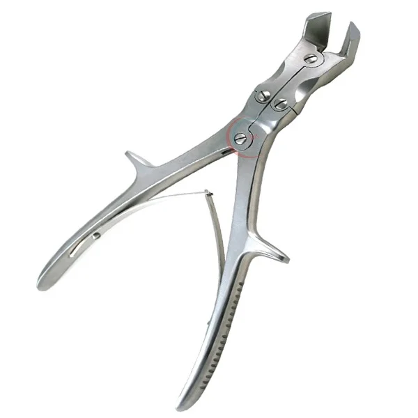 Bone Cutting Forceps Stille Listen Angled Blades Double Action Length 10.5 Inches Veterinary Instruments Orthopedic Mahersi